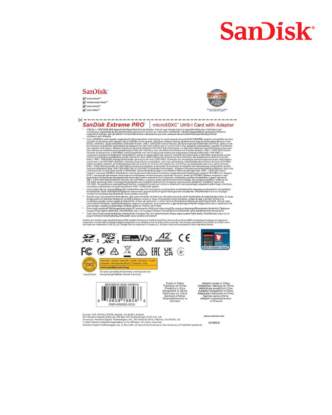 SanDisk Extreme PRO 512GB microSDXC card